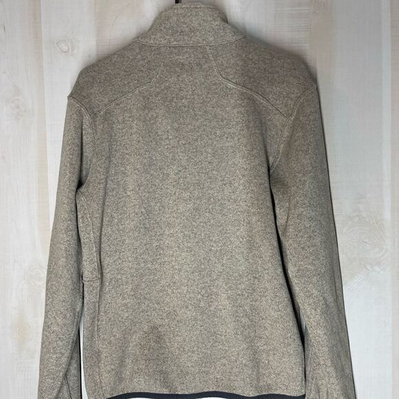 The North Face tan full zip jacket, size medium‎ - Picture 11 of 16